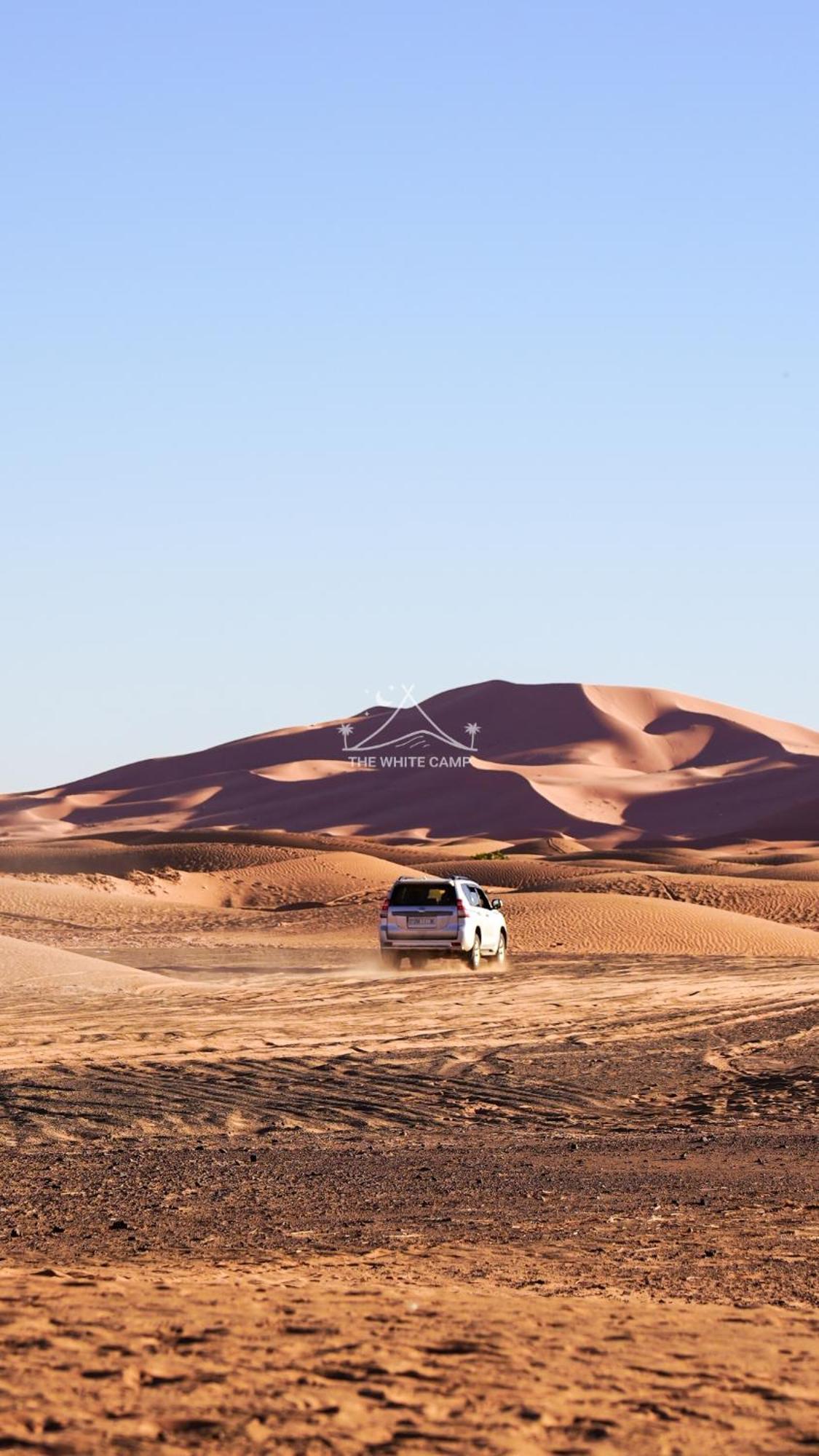 The White Camp - Your Merzouga Luxury Desert Camp & Erg Chebbi Dunes Camel Riding Ngoại thất bức ảnh