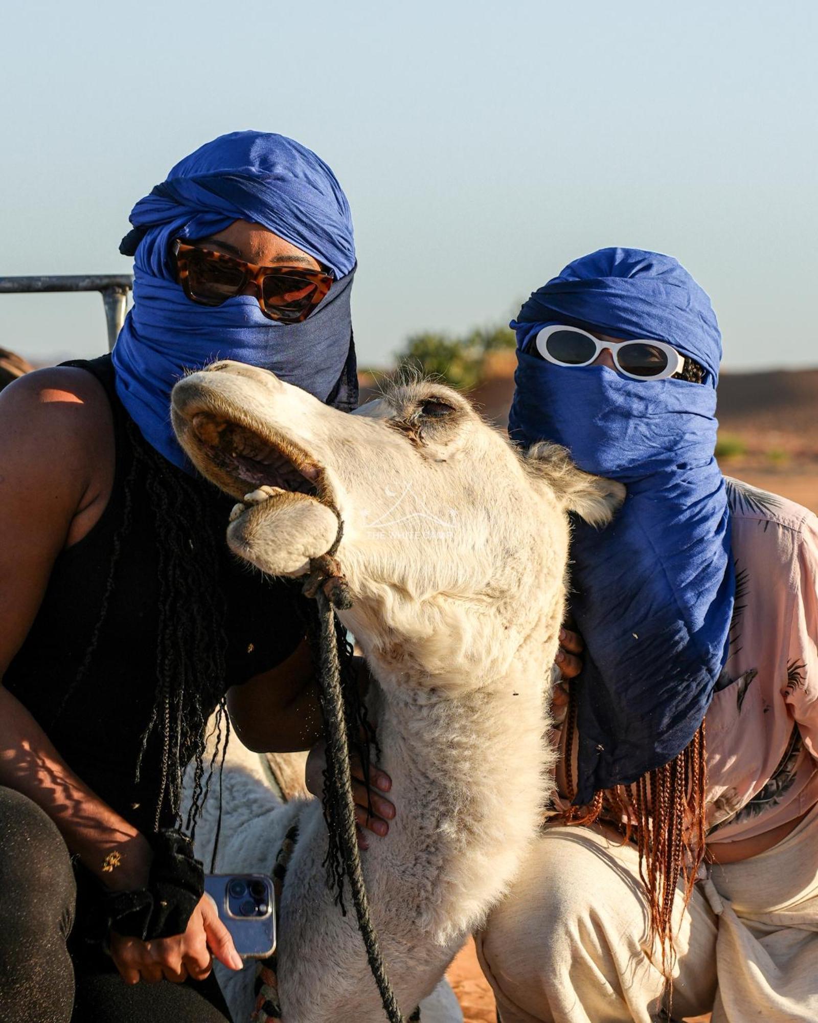 The White Camp - Your Merzouga Luxury Desert Camp & Erg Chebbi Dunes Camel Riding Ngoại thất bức ảnh